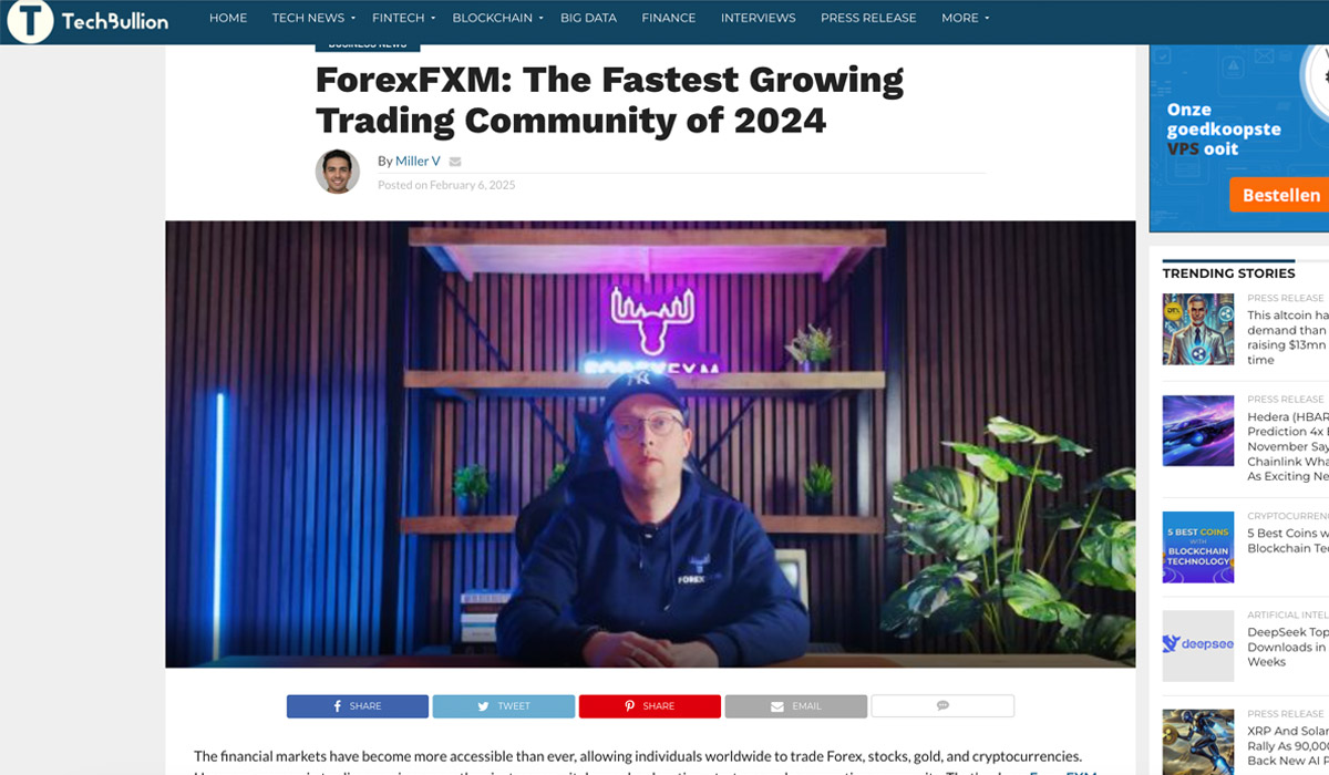 Press-Release-TechBoullion-Forex-FXM-Trading-Education